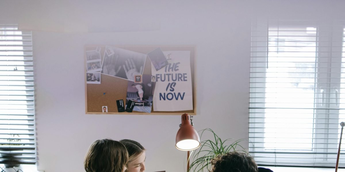 A marketing team collaborates, utilizing AI multimedia tools to generate creative assets efficiently and innovate new customer engagement strategies.