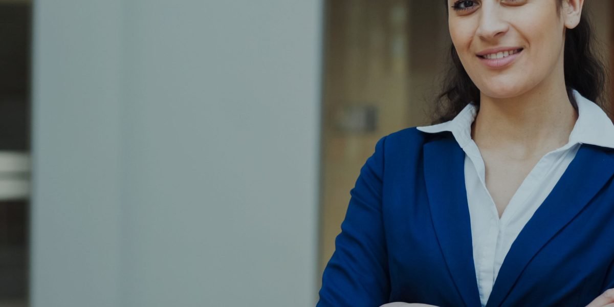 A confident business leader demonstrating how strategic adoption of AI multimedia tools translates into a competitive advantage.