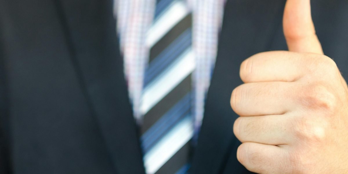 A person making a confident strategic decision, reflecting the article's focus on future business direction with AI.