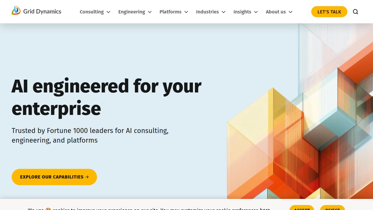 Explore definitions and architecture of enterprise AI platforms on Griddynamics.