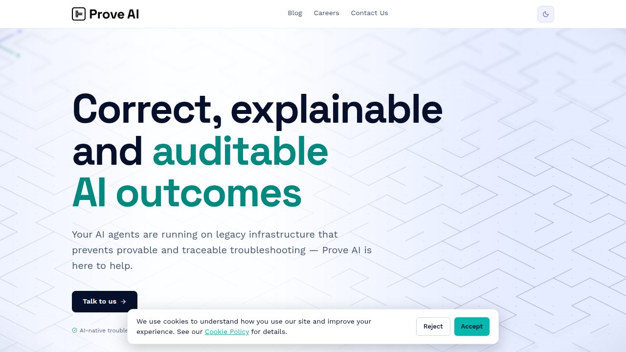 CasperLabs website, showcasing a platform designed for enterprise blockchain solutions and adoption.