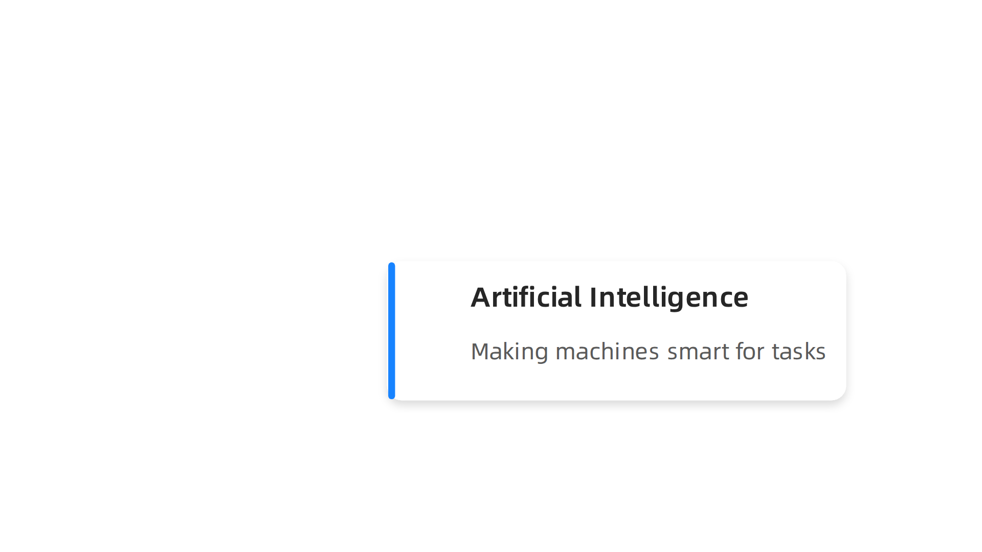 An infographic illustrating the main branches of Artificial Intelligence, including Machine Learning, Deep Learning, and Generative AI.