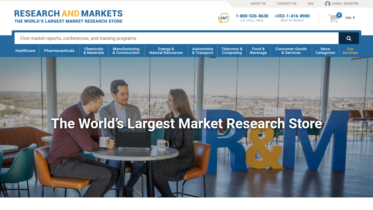 Research and Markets, a source for global market forecasts on AI detectors.