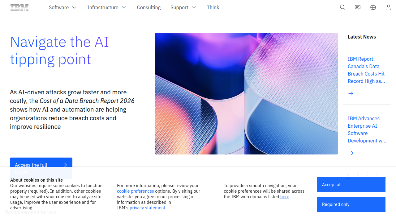 IBM's website, a major technology company that has published extensively on the history and advancements in Artificial Intelligence.